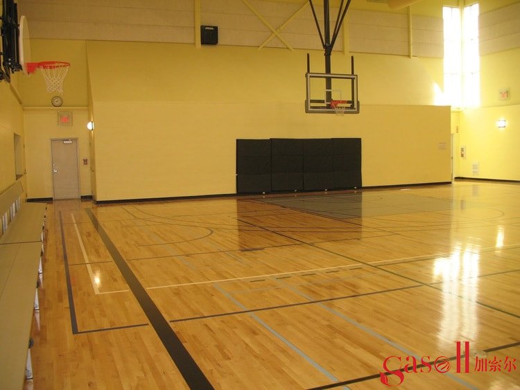 篮球场木地板铺装效果怎么样