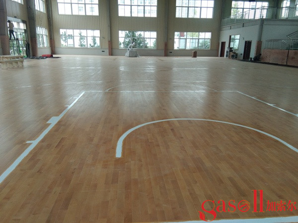 实木体育篮球地板维修3