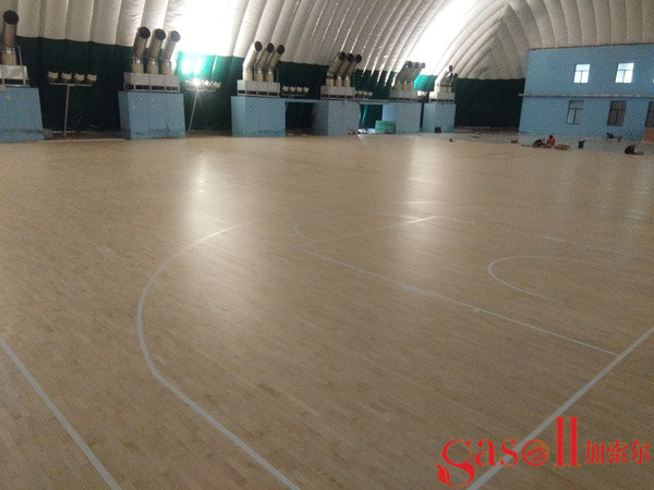 抚顺体育工程施工2